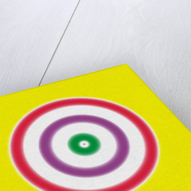 Note as a target, 2019 by Alex Caminker