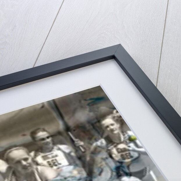 Running to the finish, 2019 by Alex Caminker