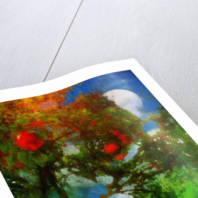 orchard in moonlight by Mark Gordon