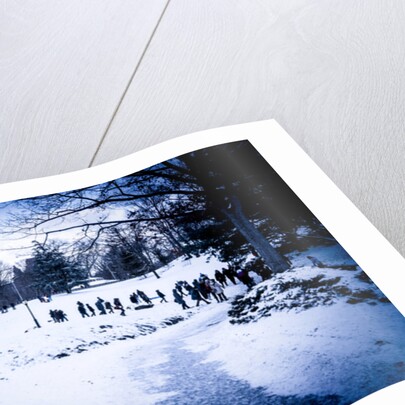 The Tourists in the Snow, 2017 by Guilherme Pontes