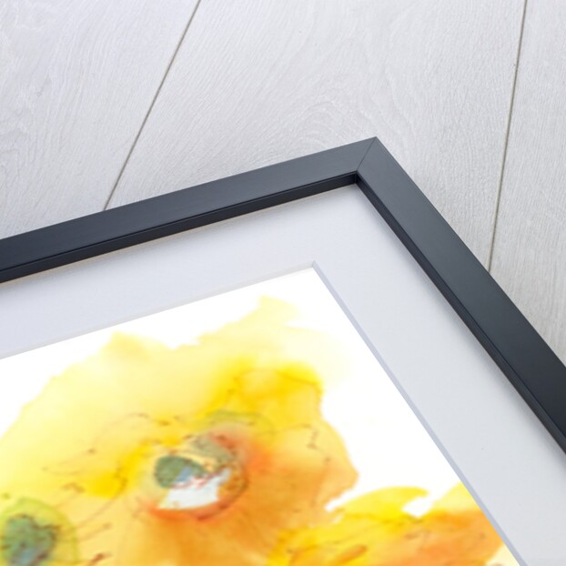 Sunflowers in vase, 2016 by John Keeling