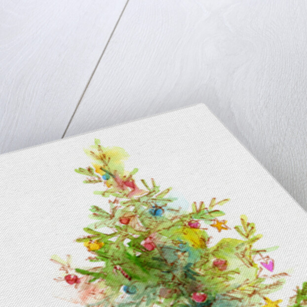 Christmas tree with skirt, 2016 by John Keeling