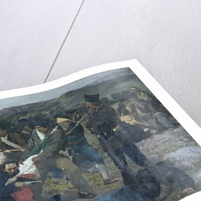 The Death of Carlo Pisacane by Giuseppe Sciuti