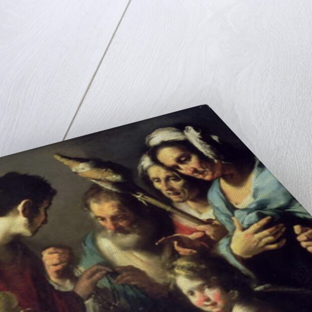 The Charity of St. Lawrence by Bernardo Strozzi