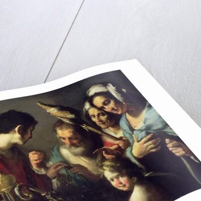 The Charity of St. Lawrence by Bernardo Strozzi