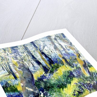 Bluebells and Yellow, 2011 by Mary Smith