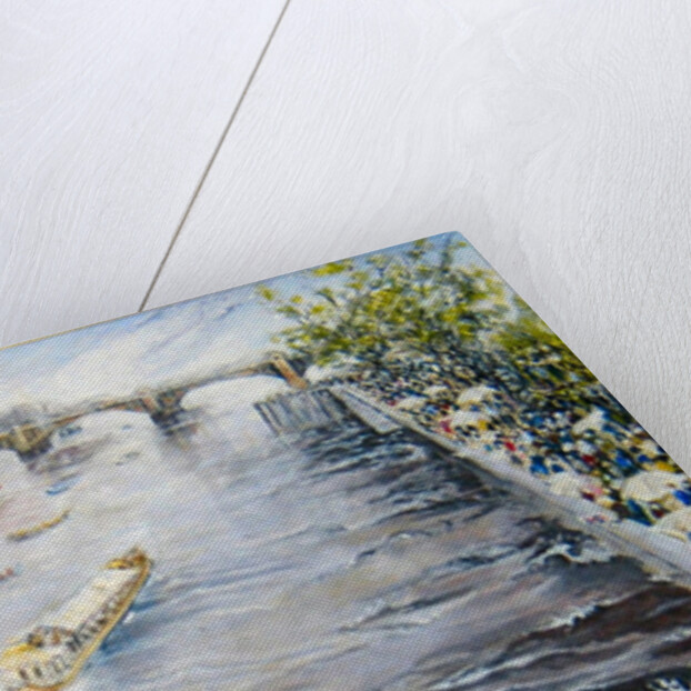 Jubilee Pageant on the Thames, 2012 by Mary Smith