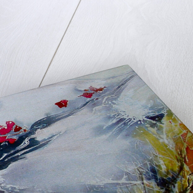 Petals floating downstream, 2017 by Mary Smith