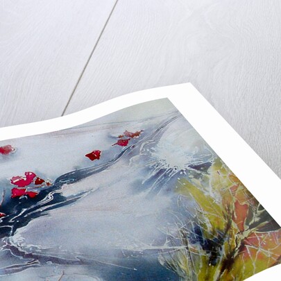 Petals floating downstream, 2017 by Mary Smith