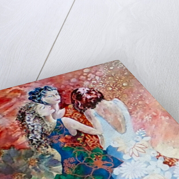 Ladies in floral dresses, 2017 by Mary Smith