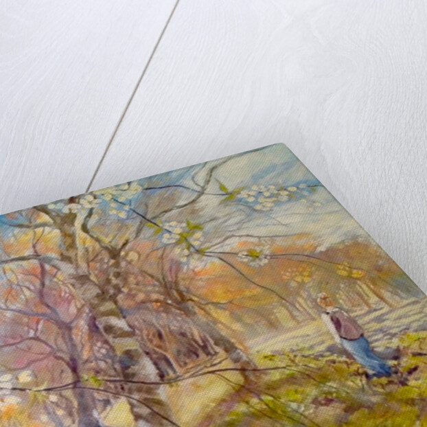 Spring walk under the blossoms, 2017 by Mary Smith