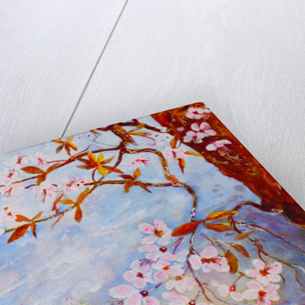 blossom by the waterside, 2015 by Mary Smith