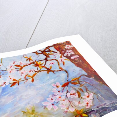 blossom by the waterside, 2015 by Mary Smith