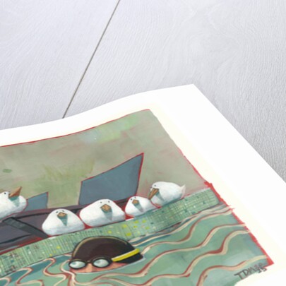 Pool Birds, 2015 by Thomas MacGregor