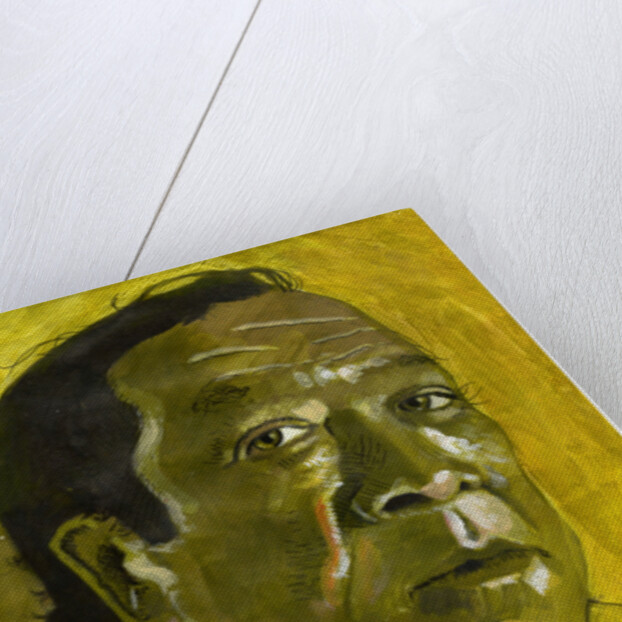 Roberto the fur seller, 2008 by Thomas MacGregor