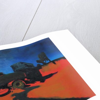 Bolivian Tanker underpainting, 2018 by Thomas MacGregor