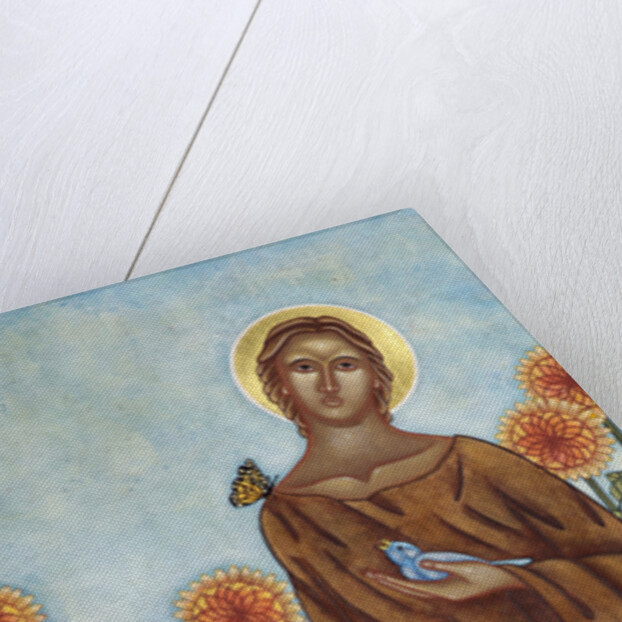 Saint Francis and the Wolf of Gubbio, 2009 by Jodi Simmons