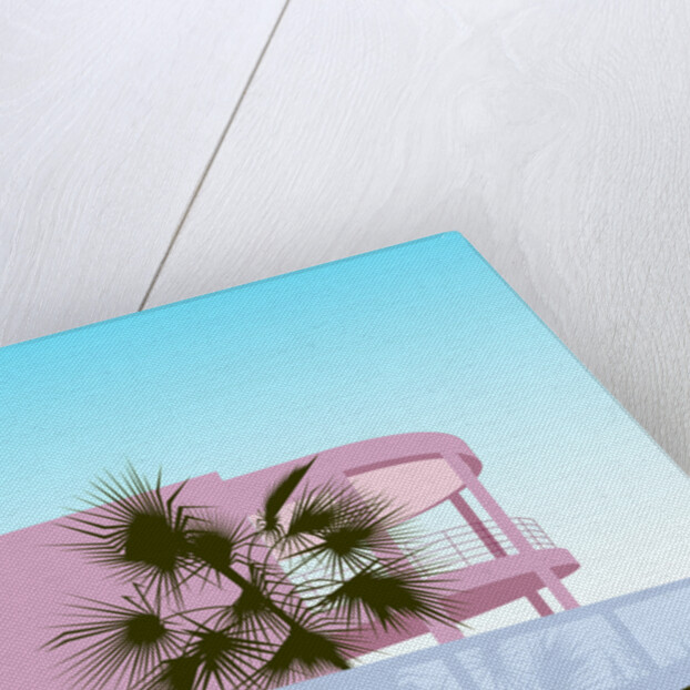 Art Deco Beach House, 2017 by Claire Huntley