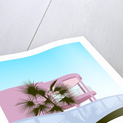 Art Deco Beach House, 2017 by Claire Huntley