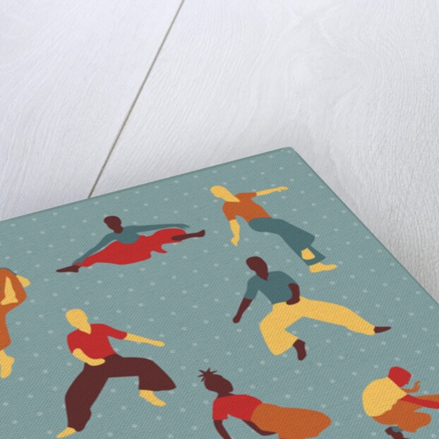 Northern Soul Dancers, 2017 by Claire Huntley