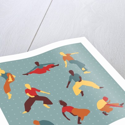 Northern Soul Dancers, 2017 by Claire Huntley