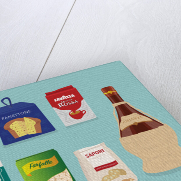 Italian Deli, 2017 by Claire Huntley