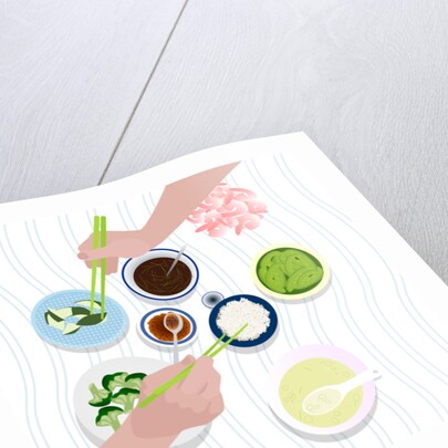 Food by @Melisswoks, 2017 by Claire Huntley