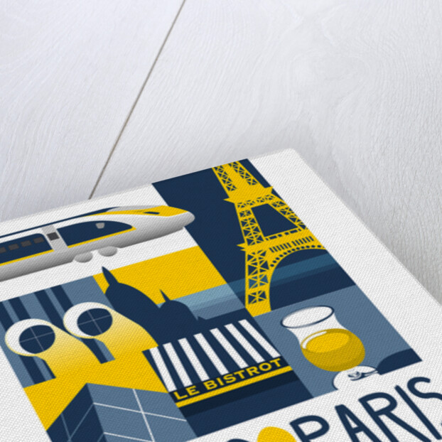 Love Paris, 2017 by Claire Huntley