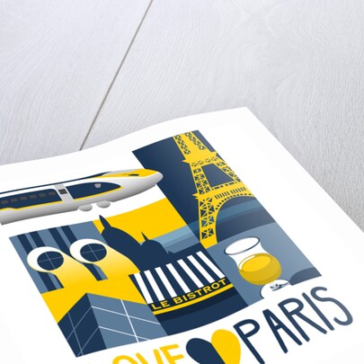 Love Paris, 2017 by Claire Huntley