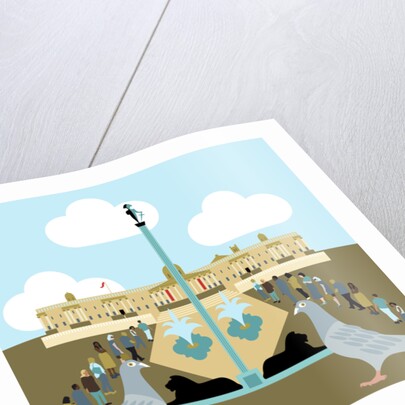 National Gallery, Trafalgar Square, 2017 by Claire Huntley