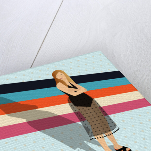 Fashion Stripes, 2017 by Claire Huntley