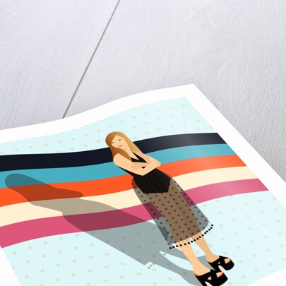 Fashion Stripes, 2017 by Claire Huntley