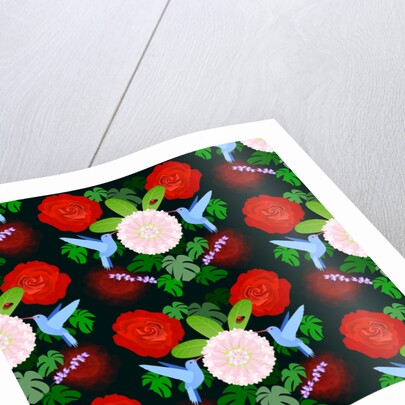 The Ladybird and the Hummingbird, 2017 by Claire Huntley