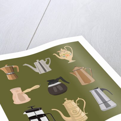 Coffee Pots, 2017 by Claire Huntley