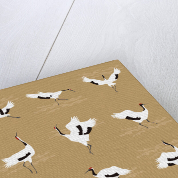 Oriental Cranes, 2017 by Claire Huntley