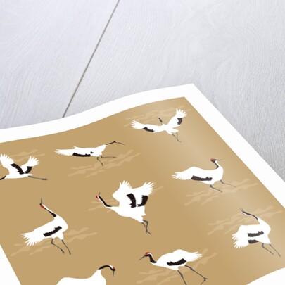 Oriental Cranes, 2017 by Claire Huntley