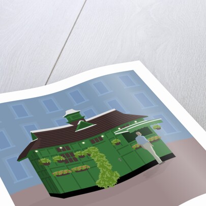 Hackney Carriage Hut, Russell Square, 2017 by Claire Huntley