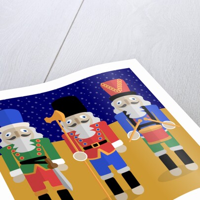 Christmas Nutcrackers - Good Luck Symbols, 2017 by Claire Huntley