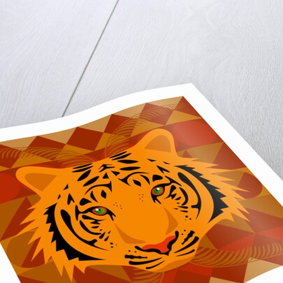 Aztec Tiger, 2017 by Claire Huntley