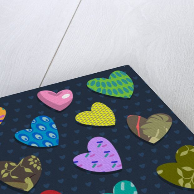 Love Hearts, 2017 by Claire Huntley