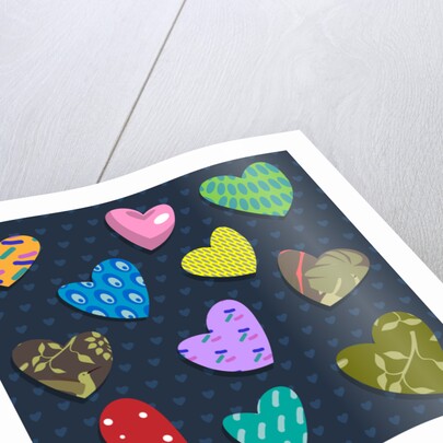 Love Hearts, 2017 by Claire Huntley