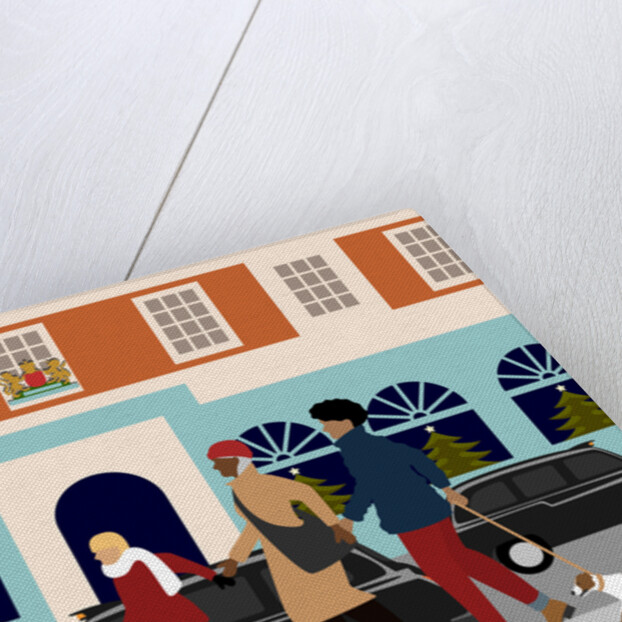 Christmas Shopping, 2017 by Claire Huntley