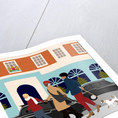 Christmas Shopping, 2017 by Claire Huntley