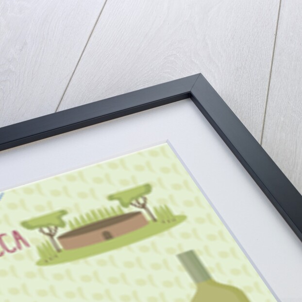 Map of Lucca and Pisa, Tuscany, Italy, 2017 by Claire Huntley