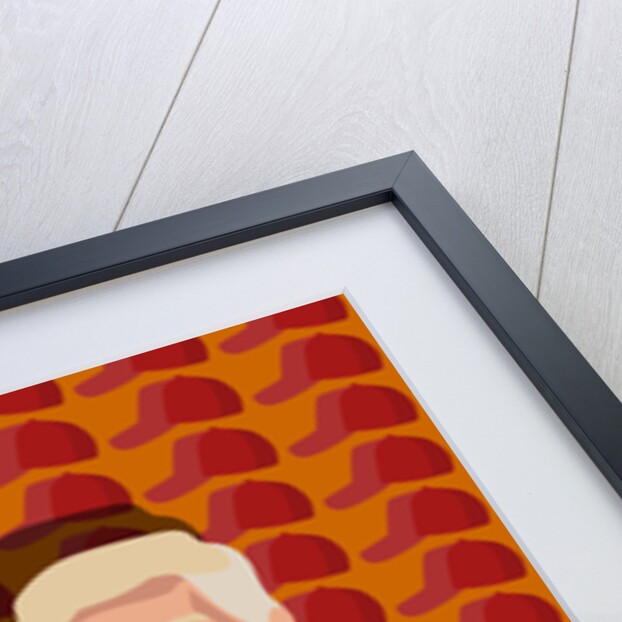 Trump and the baseball cap, 2017 by Claire Huntley