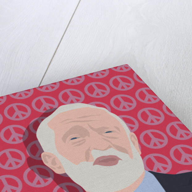 Portrait of Jeremy Corbyn, 2017 by Claire Huntley