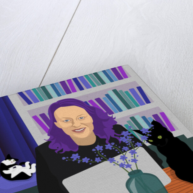 Self Portrait by Claire Huntley