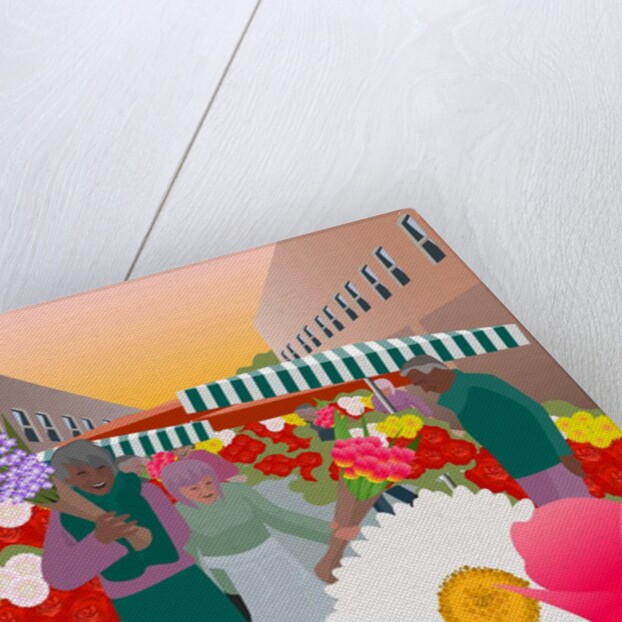 Flower Market at Columbia Road, 2017 by Claire Huntley