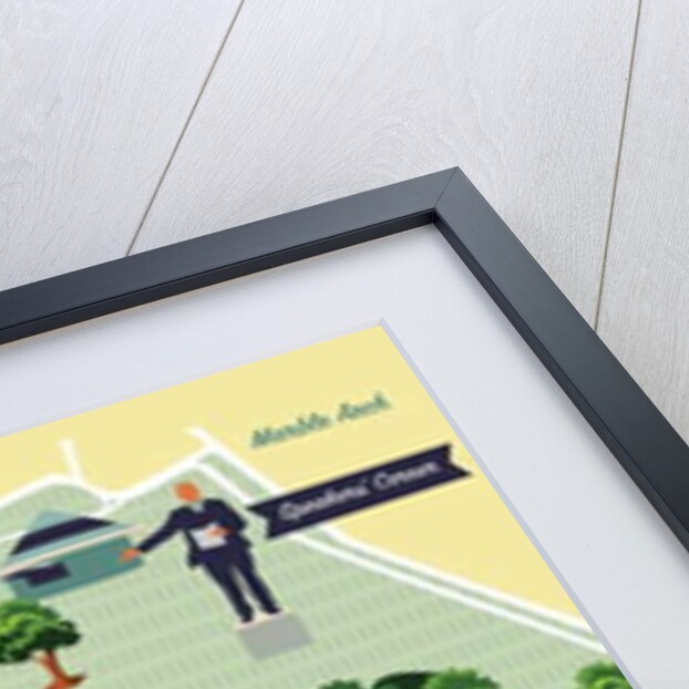 Map of Hyde Park, 2017 by Claire Huntley