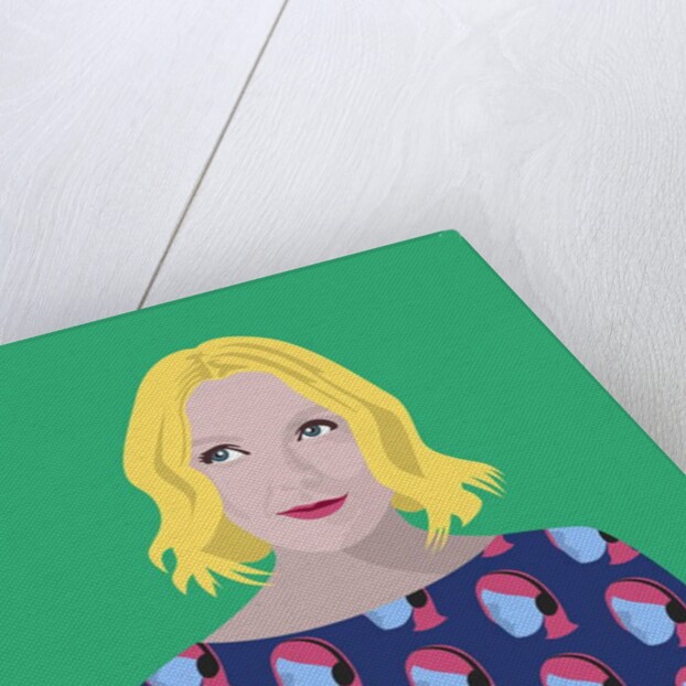Portrait of Lauren Laverne, 2017 by Claire Huntley